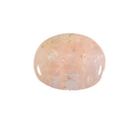 Morganiet steen plat gepolijst klein Morganiet steen plat gepolijst klein
