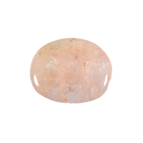 Morganiet steen plat gepolijst klein Morganiet steen plat gepolijst klein