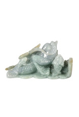 Jade (jadeiet) Chinese geldkikker | 1305 gram