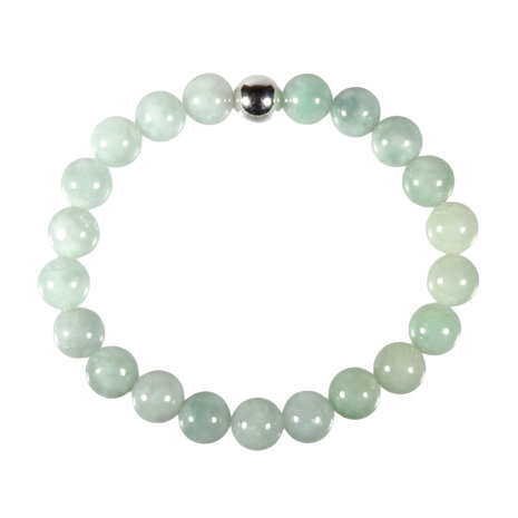 Jade (jadeiet) armband 20 cm | 8 mm kralen