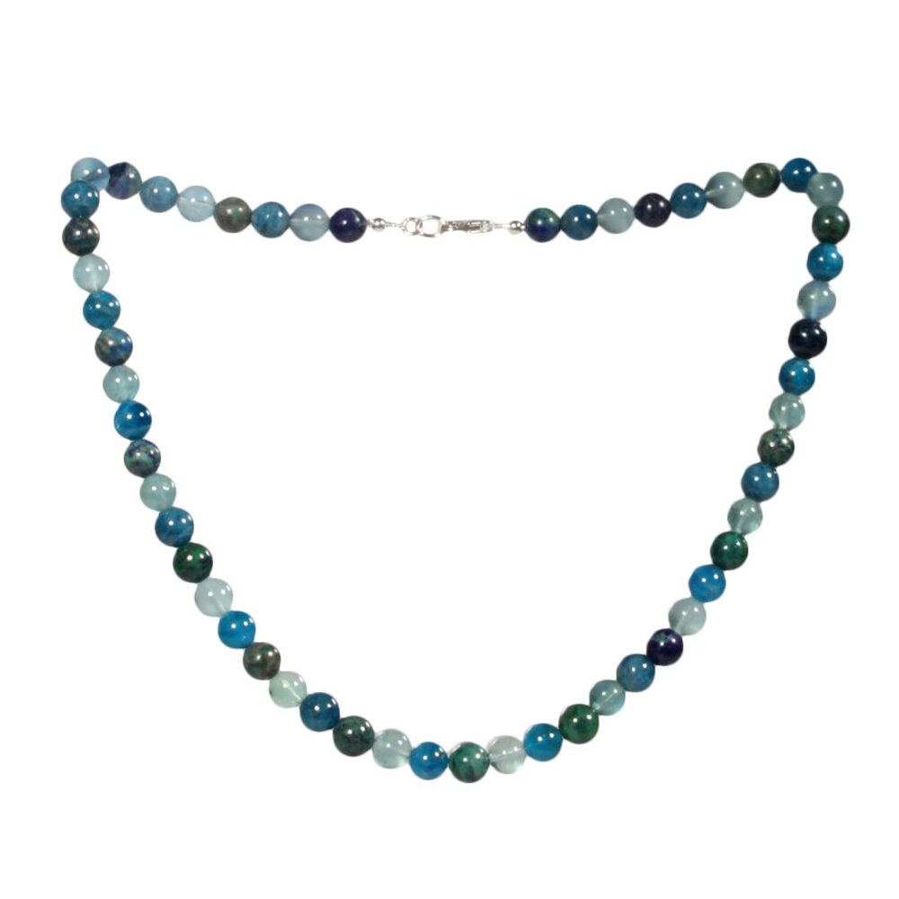 Ketting gewrichten 8 mm kralen Ketting gewrichten 8 mm kralen
