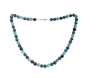 Ketting gewrichten 8 mm kralen Ketting gewrichten 8 mm kralen