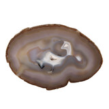 Agaat schijf gepolijst 30,5 x 21 x 0,6 cm | 849 gram