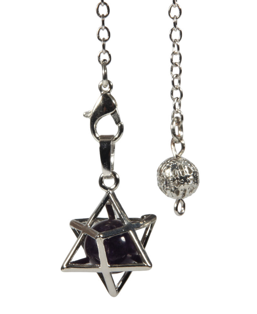 Amethist pendel | Merkabah Amethist pendel | Merkabah