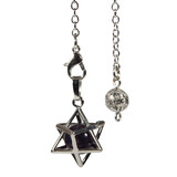 Amethist pendel | Merkabah