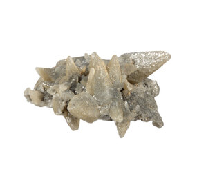 Calciet (hondentand) cluster 9 x 8 x 5 cm | 242 gram Calciet (hondentand) cluster 9 x 8 x 5 cm | 242 gram