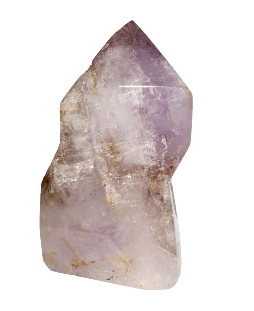 Amethist scepterkwarts (enhydro) punt geslepen | 1503 gram Amethist scepterkwarts (enhydro) punt geslepen | 1503 gram