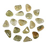 Kwarts (groen) steen getrommeld | middel (M) Kwarts (groen) steen getrommeld | middel (M)