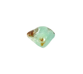Chrysopraas steen getrommeld 2 - 5 gram Chrysopraas steen getrommeld 2 - 5 gram