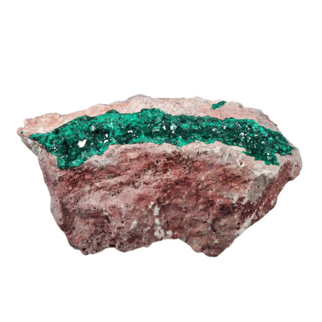 Dioptaas A-kwaliteit kristallen op matrix | 2913 gram Dioptaas A-kwaliteit kristallen op matrix | 2913 gram