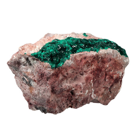 Dioptaas A-kwaliteit kristallen op matrix | 2913 gram Dioptaas A-kwaliteit kristallen op matrix | 2913 gram