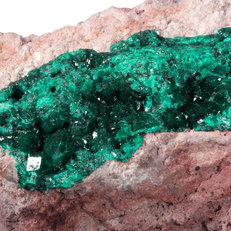 Dioptaas A-kwaliteit kristallen op matrix | 2913 gram Dioptaas A-kwaliteit kristallen op matrix | 2913 gram