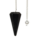 Toermalijn (zwart) pendel facet Toermalijn (zwart) pendel facet