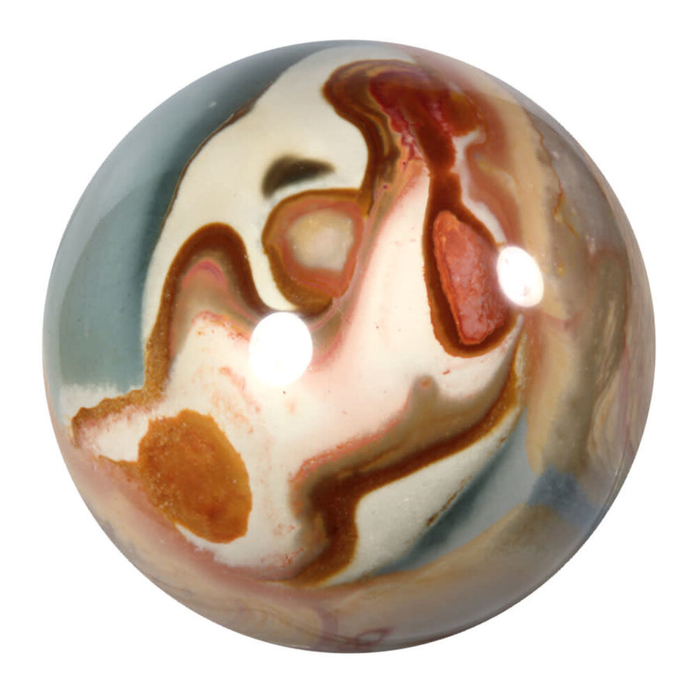 Jaspis (polychroom) bol 108 mm | 1684 gram Jaspis (polychroom) bol 108 mm | 1684 gram