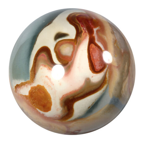 Jaspis (polychroom) bol 108 mm | 1684 gram Jaspis (polychroom) bol 108 mm | 1684 gram