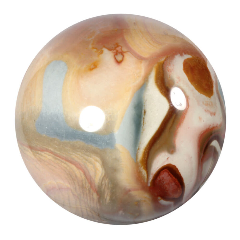 Jaspis (polychroom) bol 108 mm | 1684 gram Jaspis (polychroom) bol 108 mm | 1684 gram