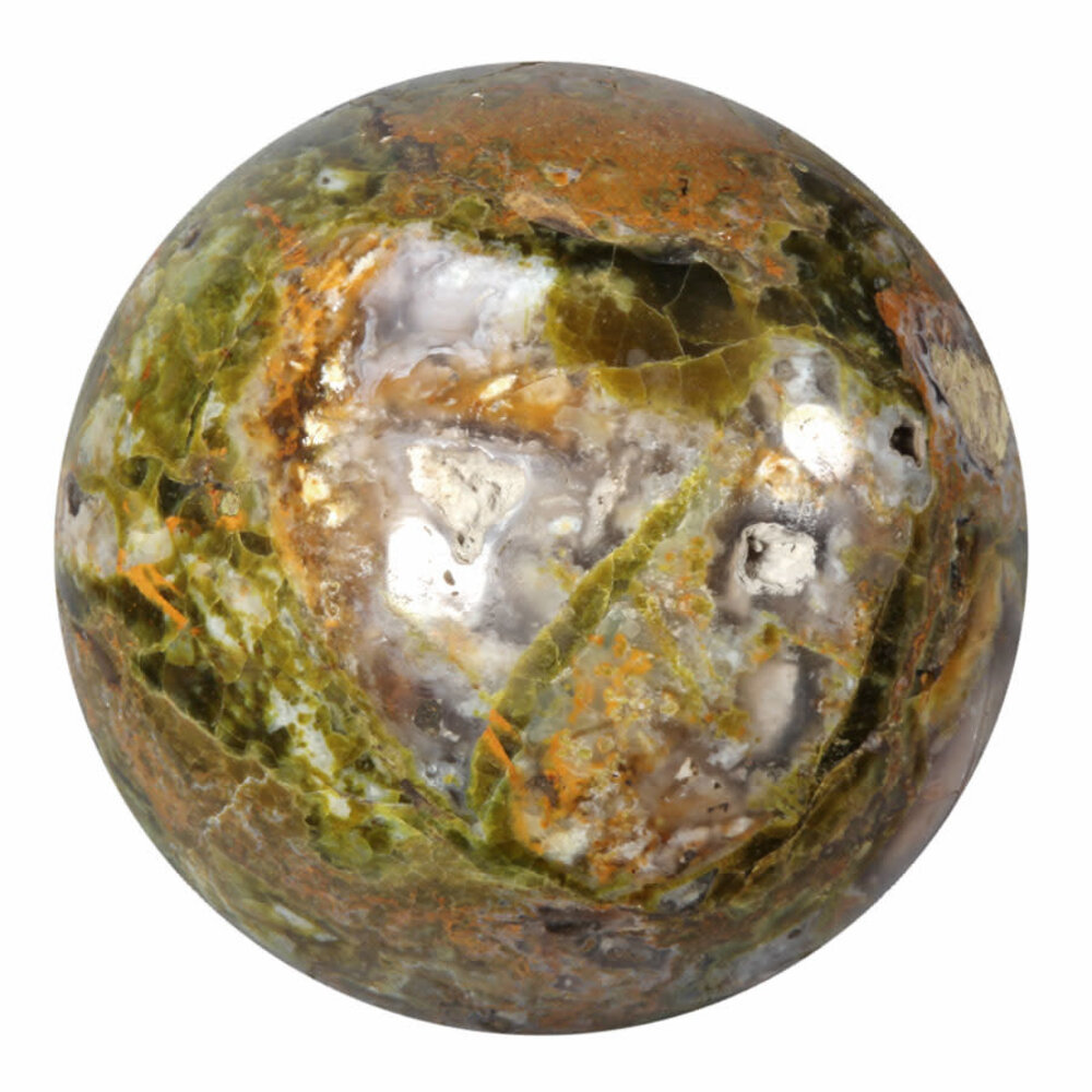 Opaal (groen) bol 100 mm | 1162 gram Opaal (groen) bol 100 mm | 1162 gram