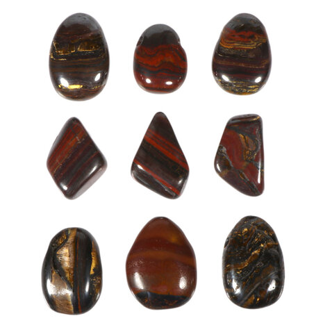 Tijgerijzer hanger doorboord Tijgerijzer hanger doorboord