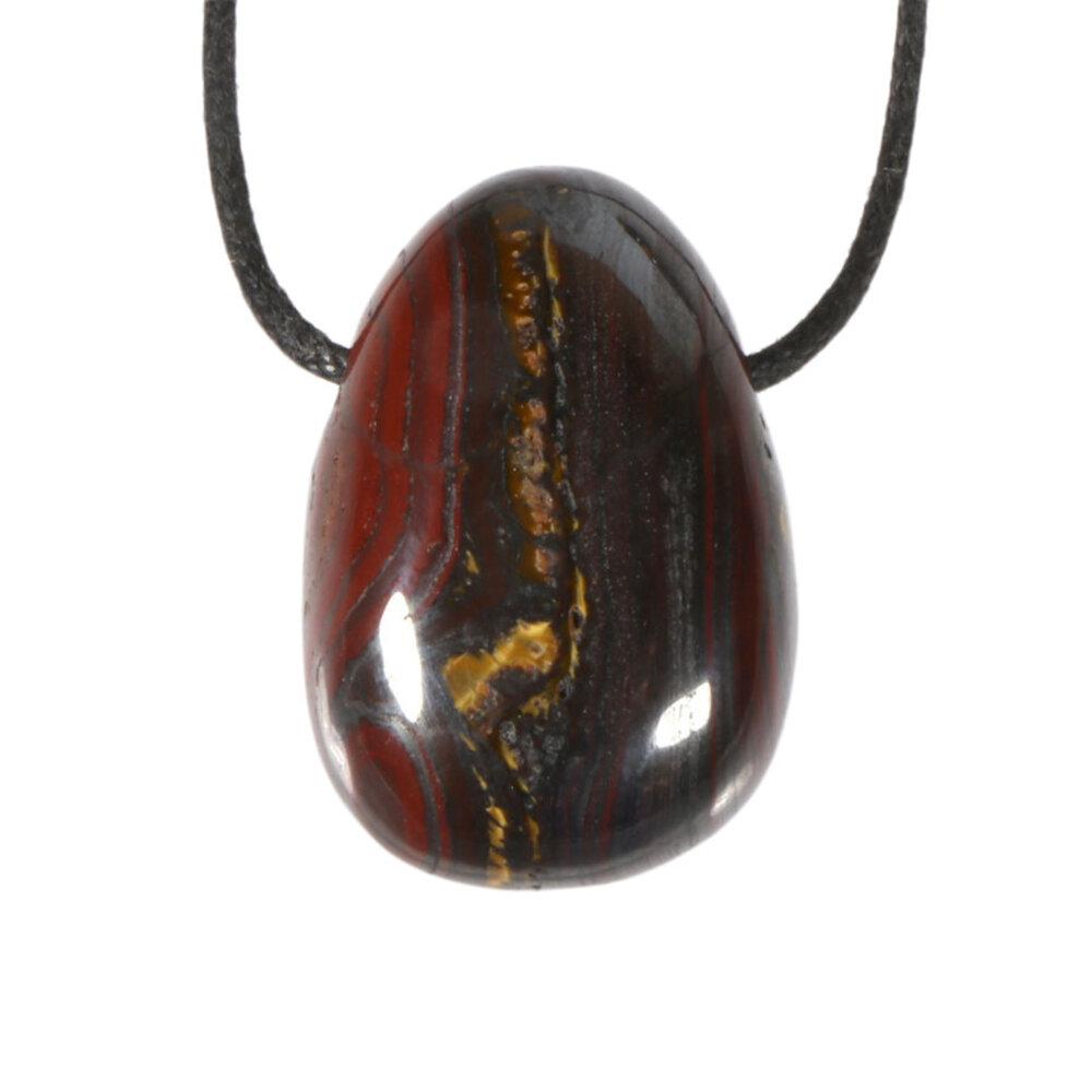 Tijgerijzer hanger doorboord Tijgerijzer hanger doorboord