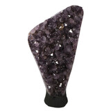 Amethist cluster staand met calciet kristallen | 16100 gram Amethist cluster staand met calciet kristallen | 16100 gram