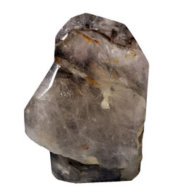 Rookamethist (enhydro) alligator kristal staand geslepen | 2187 gram