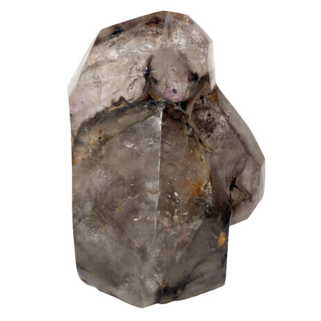 Rookamethist (enhydro) alligator kristal staand geslepen | 2187 gram Rookamethist (enhydro) alligator kristal staand geslepen | 2187 gram