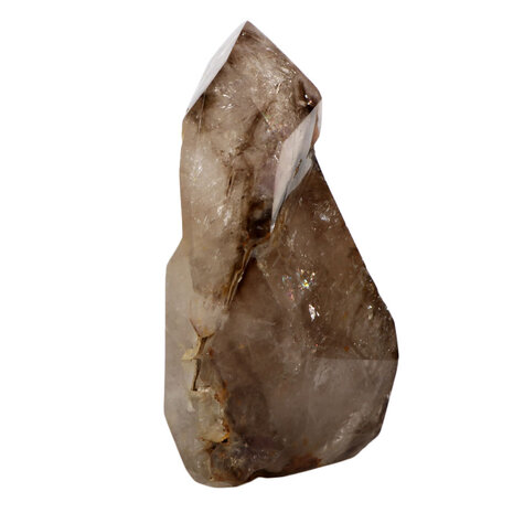 Rookamethist (enhydro) alligator kristal staand geslepen | 2187 gram Rookamethist (enhydro) alligator kristal staand geslepen | 2187 gram