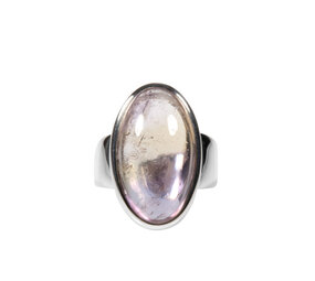 Zilveren ring ametrien maat 18 | ovaal 2,3 x 1,3 cm Zilveren ring ametrien maat 18 | ovaal 2,3 x 1,3 cm