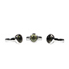 Zilveren ring moldaviet maat 17 | ovaal 9 x 7 mm Zilveren ring moldaviet maat 17 | ovaal 9 x 7 mm