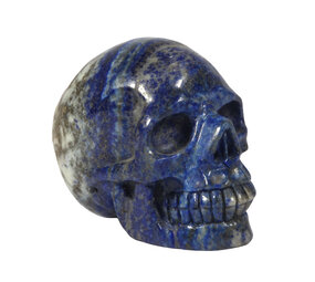 Lapis lazuli kristallen schedel 6,7 x 4,7 x 8 cm | 493 gram Lapis lazuli kristallen schedel 6,7 x 4,7 x 8 cm | 493 gram