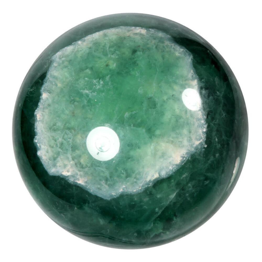 Fluoriet (groen) bol 101 mm | 1812 gram Fluoriet (groen) bol 101 mm | 1812 gram