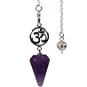 Amethist pendel aum symbool Amethist pendel aum symbool