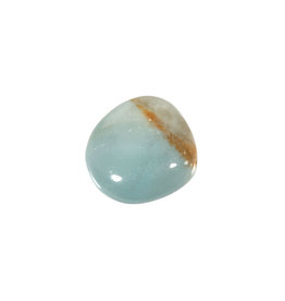 Aragoniet (blauw) steen getrommeld 2 - 5 gram