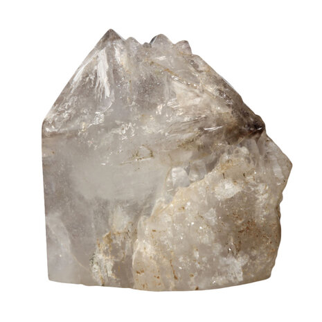 Rookkwarts alligator (elestiaal) kristal met lepidocrociet 11,5 x 11 x 7,5 cm | 1174 gram