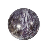 Lepidoliet met roze toermalijn (unicorn stone) bol 40 mm Lepidoliet met roze toermalijn (unicorn stone) bol 40 mm