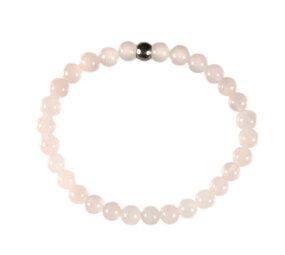 Rozenkwarts armband 18 cm | 6 mm kralen Rozenkwarts armband 18 cm | 6 mm kralen