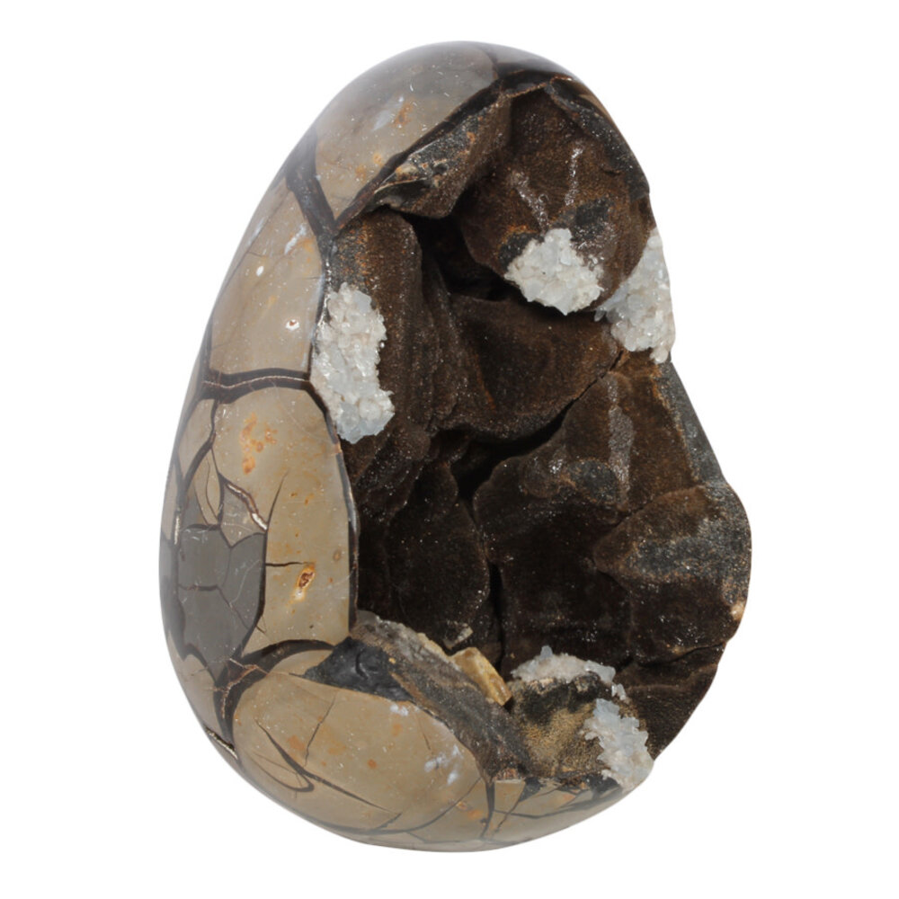 Septarie edelsteen ei 25,5 x 17,5 x 16 cm | 8140 gram Septarie edelsteen ei 25,5 x 17,5 x 16 cm | 8140 gram