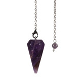 Amethist pendel facet