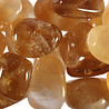 Calciet (honing) steen getrommeld | groot (L) Calciet (honing) steen getrommeld | groot (L)