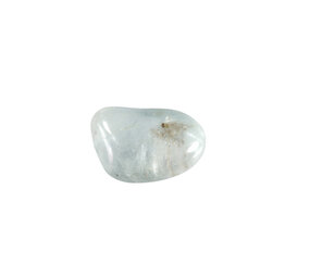 Topaas (lichtblauw) steen getrommeld 1 - 2 gram Topaas (lichtblauw) steen getrommeld 1 - 2 gram