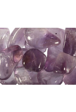 Amethist (licht) steen getrommeld 2 - 5 gram