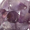 Amethist (licht) steen getrommeld | klein (S)