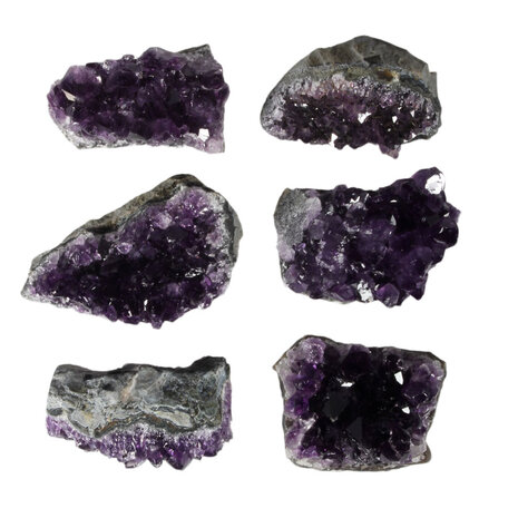 Amethist cluster A-kwaliteit 50 - 100 gram Amethist cluster A-kwaliteit 50 - 100 gram