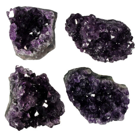 Amethist cluster A-kwaliteit 250 - 400 gram