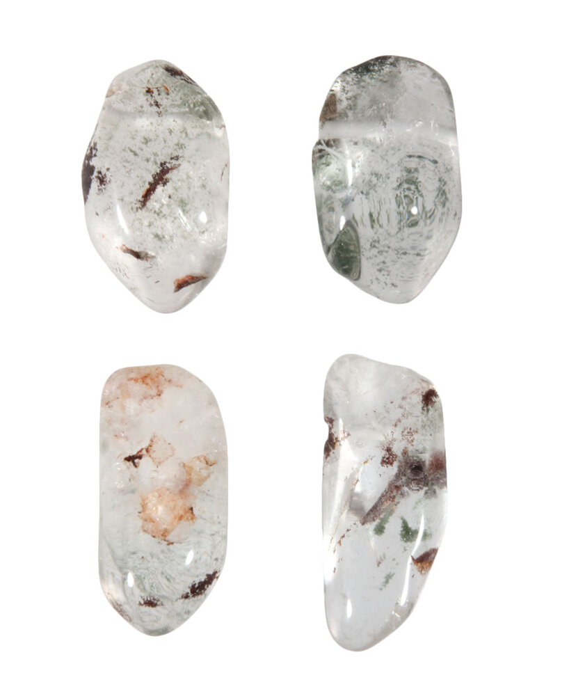 Sjamaankwarts hanger getrommeld doorboord Sjamaankwarts hanger getrommeld doorboord