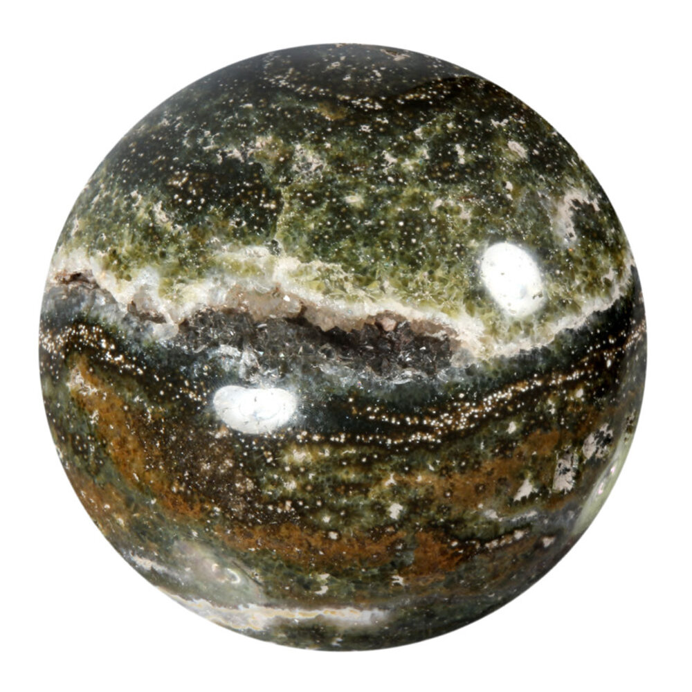 Jaspis (oceaan) bol 87 mm | 908 gram Jaspis (oceaan) bol 87 mm | 908 gram