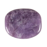 Lepidoliet steen plat gepolijst Lepidoliet steen plat gepolijst