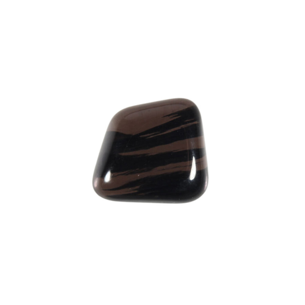 Obsidiaan (lamellen) steen getrommeld 5 - 10 gram Obsidiaan (lamellen) steen getrommeld 5 - 10 gram