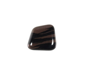 Obsidiaan (lamellen) steen getrommeld 5 - 10 gram Obsidiaan (lamellen) steen getrommeld 5 - 10 gram