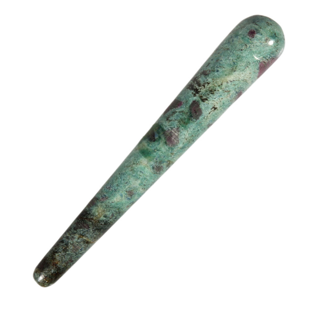 Robijn in fuchsiet healing stick rond